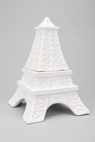 eiffel tower cookie jar